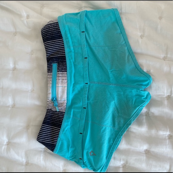 Blue Ivivva by Lululemon athletic shorts - Picture 2 of 4